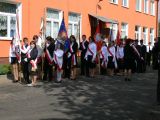 Uroczystość posadzenia Drzewa Katyńskiego - Szkoła Podstawowa w Radzikowie, 