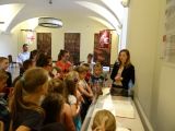 Zwiedzanie Pałacu Prezydenckiego przez uczniów Szkoły Podstawowej z Goławinia, 